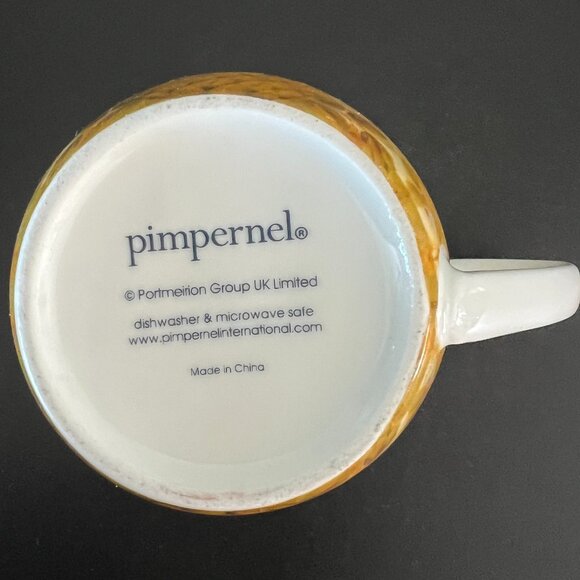 Pimpernel GOLDEN PINEAPPLE Porcelain Wide Mouth Mug ~  Portmeirion Group UK - Picture 9 of 10